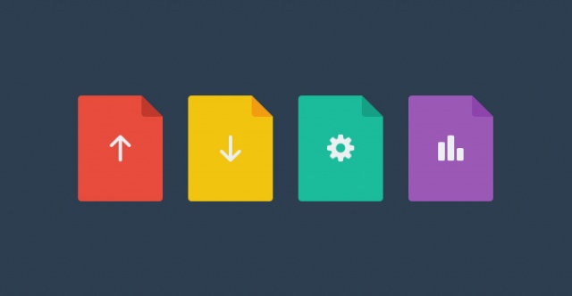 10 sets of flat icons