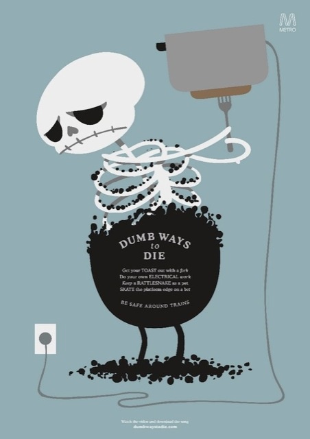Постеры «Глупые способы умереть»