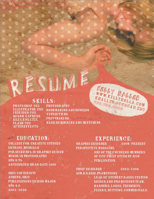 Creative resumes