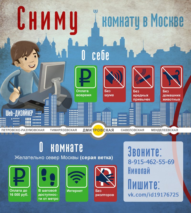 22 креативных объявления о поиске квартиры