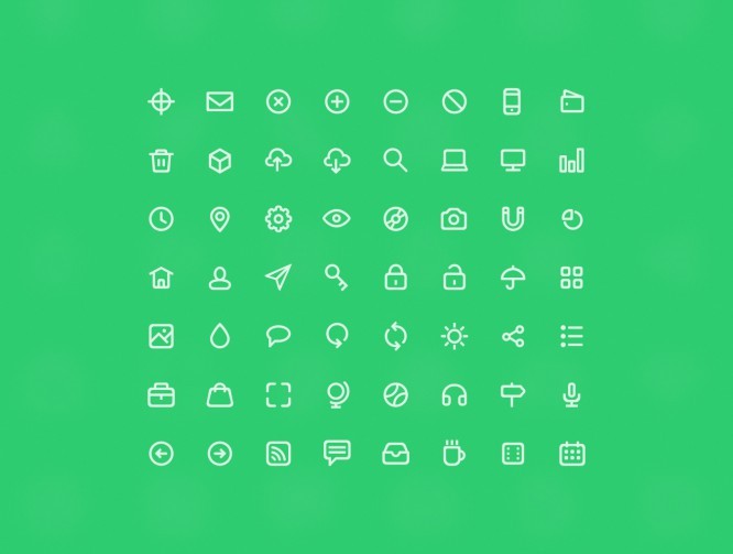 1500+ free icons for February 2015