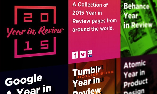 Year in Review: Site-collection of annual reports of web services