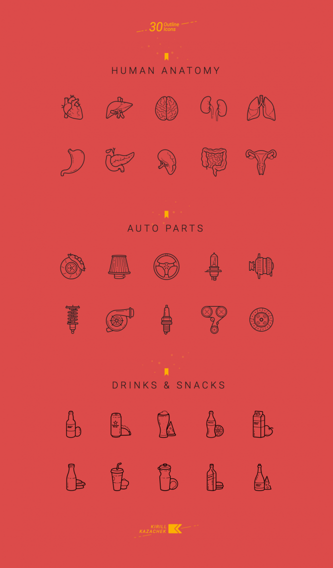 30 Specific Icons