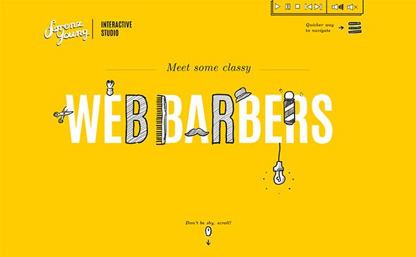 21 sites with incredibly cool typography