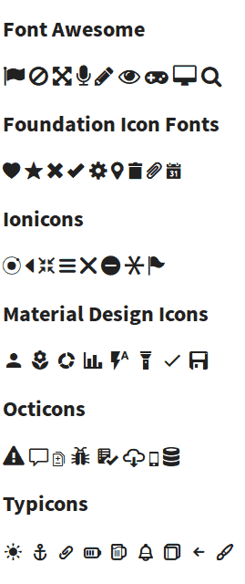 Vector-Icons