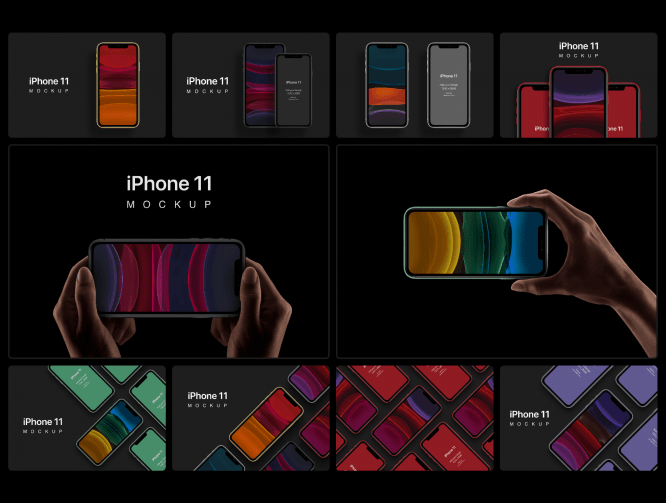 iPhone 11 Mockups